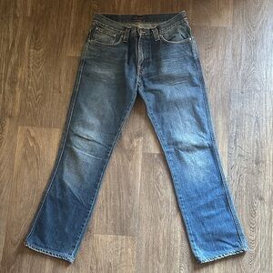 Nudie Jeans Co. Slim Jim Jeans, Size 32W/34W